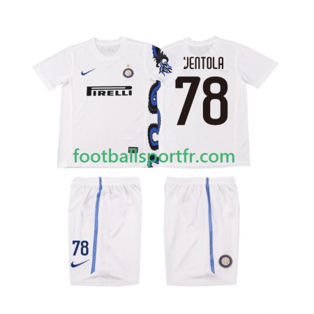 Tenue Inter Milan VENTOLA 78 2010 2011 Retro Enfant Exterieur Maillot de Foot
